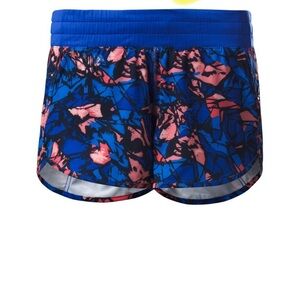 EUC Lululemon Tracker Short IV
Paint Storm Harbor Blue Multi / Black size 10